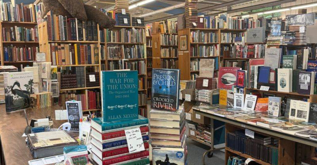 This Longtime Massachusetts Secondhand Bookstore Keeps Book Lovers Hunting for Finds They Didn’t Know They Needed