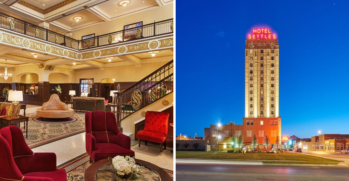 This Historic Texas Hotel Has a Grand Art Deco Lobby That Steals the Show