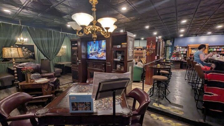 This Charming Tennessee Bookstore Bar Pours You a Glass of Wine to Sip While You Browse