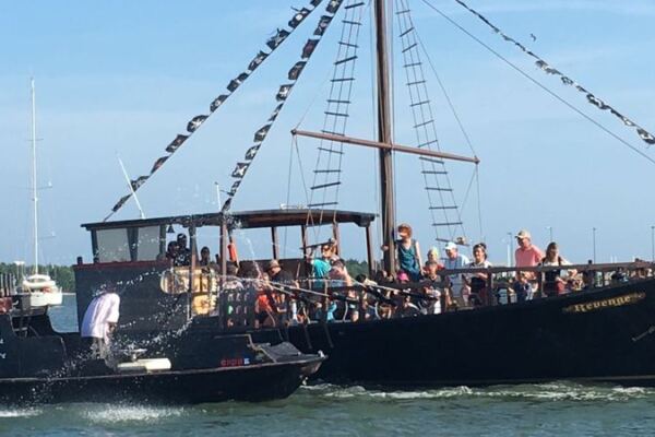 Board A Pirate Ship From This North Carolina Coastal Town For A Water-Cannon Family Day