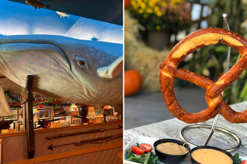 This Pirate Ship-Shaped Pennsylvania Restaurant Serves Seafood, Crab Pretzels, and More Than 200 Beers