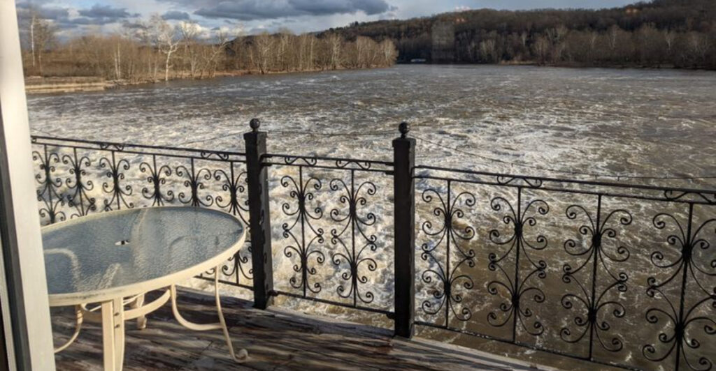 This Ohio Dining Spot Serves Comfort Food Beside an Old Mill, a Dam, and River Views
