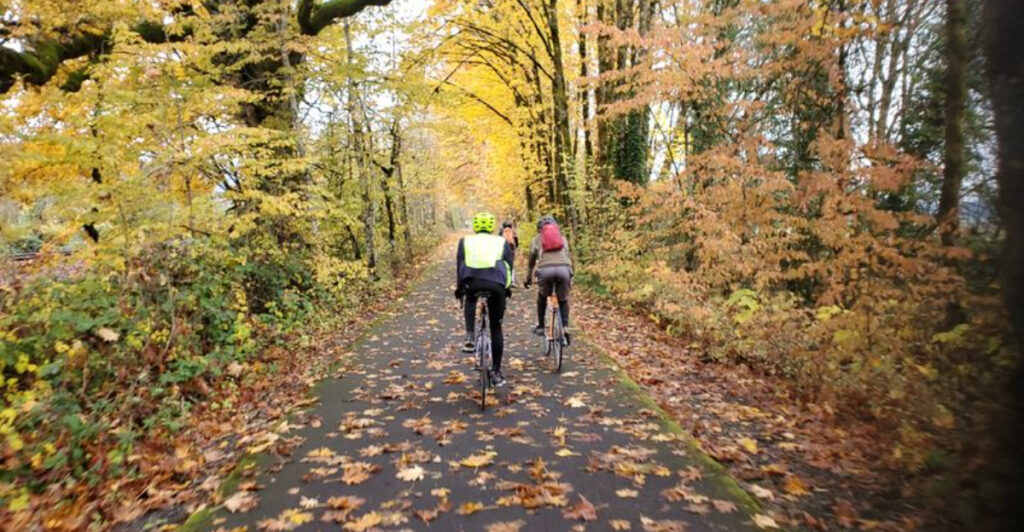 This Oregon Rail Trail Packs 21 Miles of Small-Town Charm Into One Ride