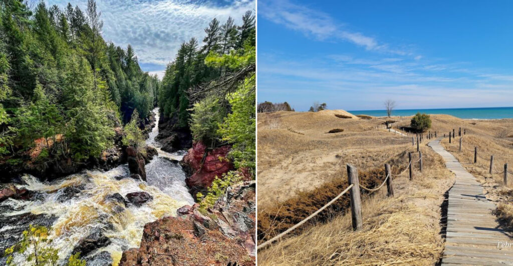 11 Wisconsin State Parks With Waterfalls, Bluffs And Lakeshore Trails