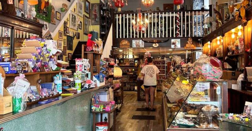 This Historic Indiana Sweet Shop Hides a Candy Kitchen Upstairs