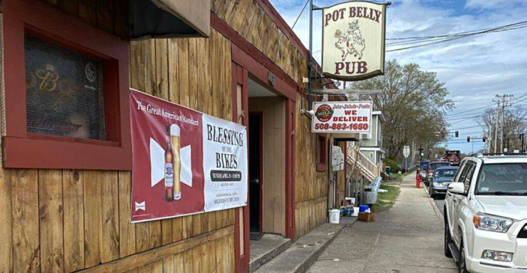 This Massachusetts Biker Bar Along the Blackstone River Bikeway Serves Up Live Music and Summer Good Times