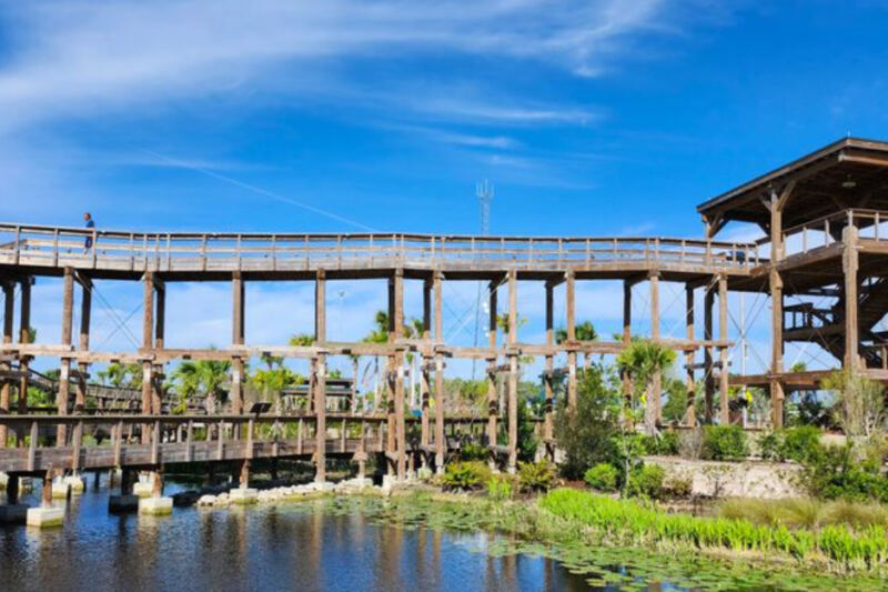 This Florida Highway Rest Stop Has A Boardwalk Over The Everglades