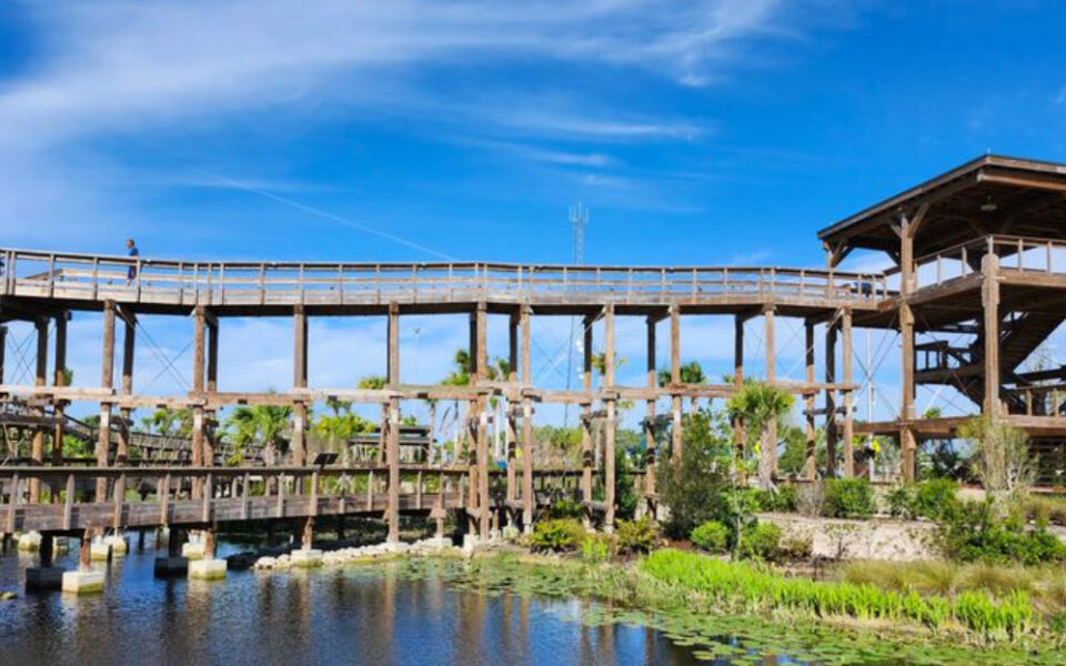 This Florida Highway Rest Stop Has A Boardwalk Over The Everglades