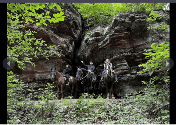 This Hocking Hills Stable Puts Nervous First-Timers On Well-Trained Horses For A Wooded Ohio Trail Ride