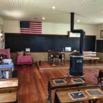 This Oklahoma One-Room Schoolhouse Has Stood Since 1889 With Its Original Blackboards Still On the Walls