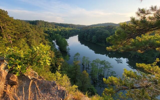 This Oklahoma State Park Has Rentable Cabins, Campsites, And a Crystal-Clear River Winding Through the Pines