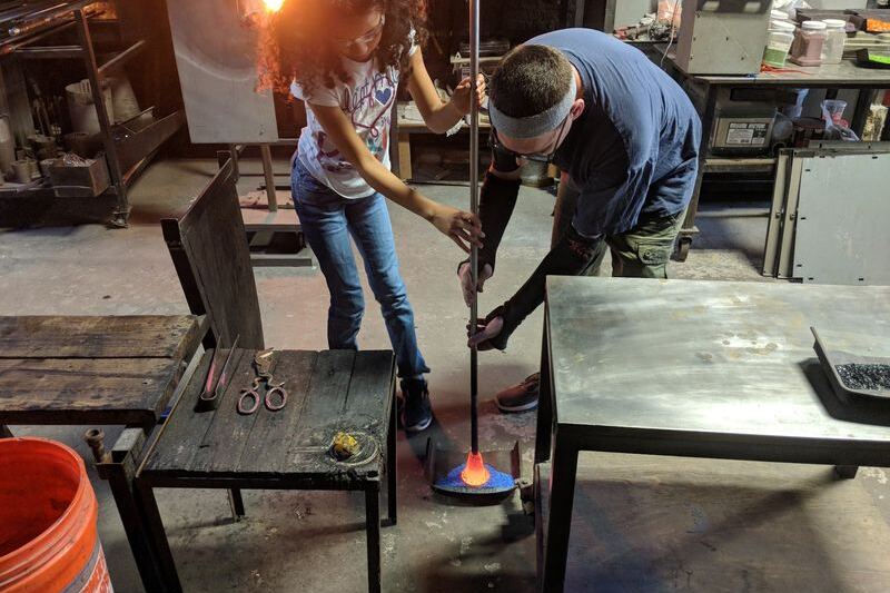 At This Tulsa Glass Blowing School You Can Spend An Afternoon Shaping Molten Glass Into A Piece You Take Home