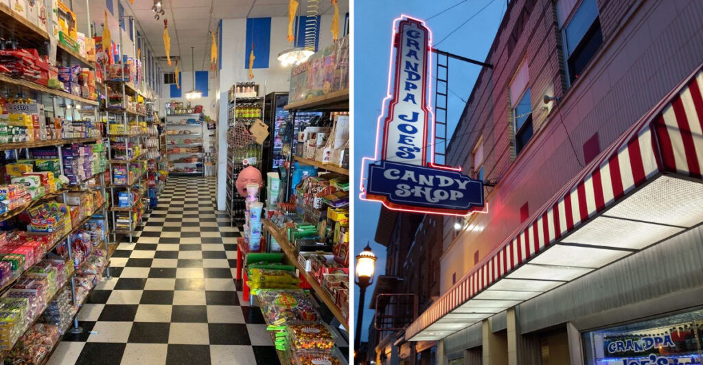 This Nostalgic Ohio Candy Shop Hides A $5 Buffet Where The Only Rule Is Making The Lid Close