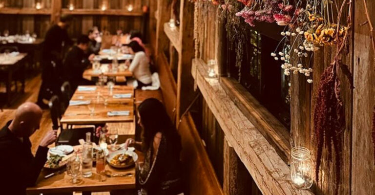 This Hidden Michigan Gem Serves Dinner in a Historic Barn – With Ingredients Picked Just Hours Before