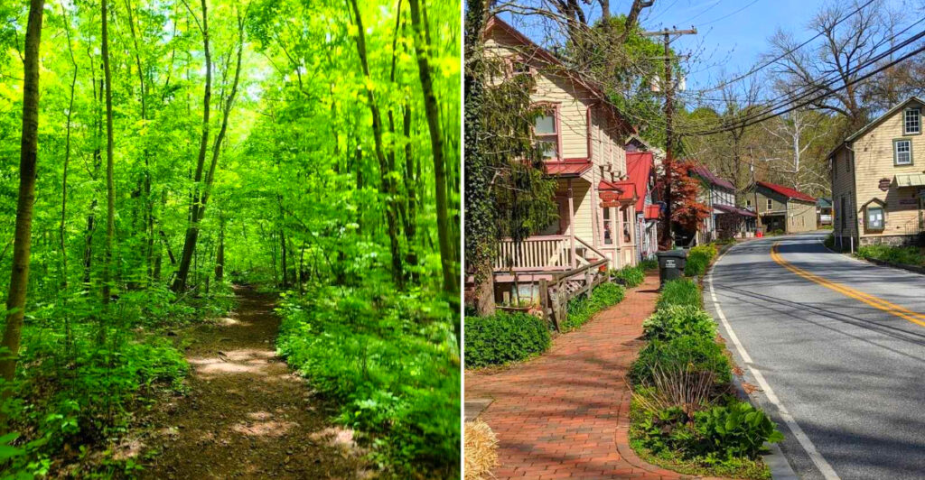 One of Pennsylvania’s Most Beautiful Hiking Destinations Has Giant Boulders, Waterfalls, and a Storybook Village