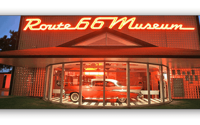 Vintage Signs and Neon Line the Walls of This Route 66 Museum in Clinton, Oklahoma