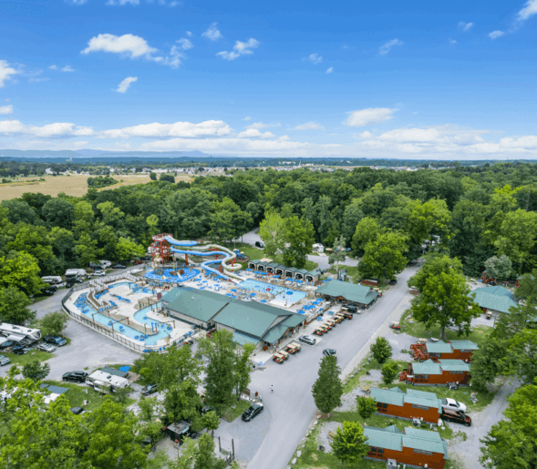 This Maryland Campground Hides A Splash Pad, Big Slides, And A Lazy River