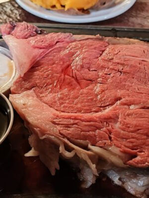 This Minnesota Supper Club Serves Prime Rib Almost Too Big For The Plate