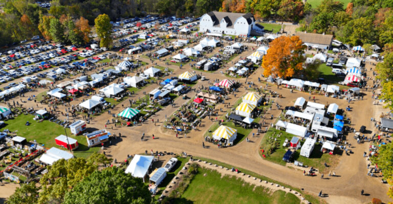 This Twice-a-Year Michigan Antique Festival Draws Early-Morning Treasure Hunters – and the Finds Are Worth It