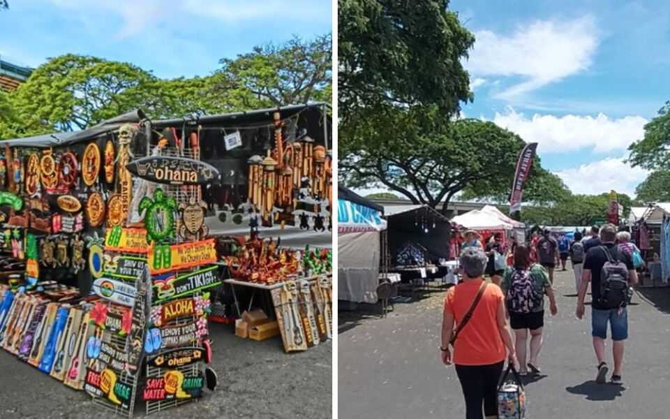 This Hawaii Swap Meet Packs 400-Plus Stalls With Cheap Souvenirs, Fresh Fruit, and Island Food Trucks