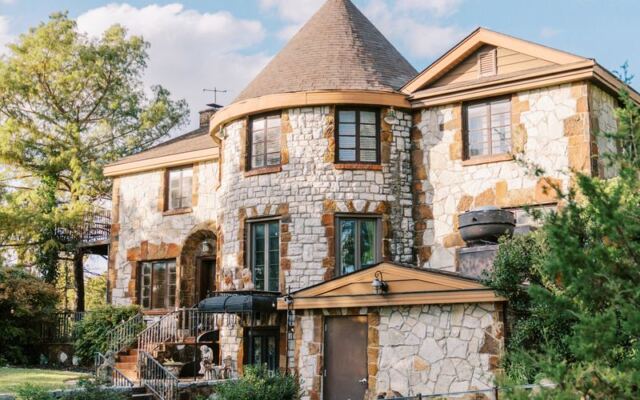 There’s an Oklahoma City Restaurant Hidden Inside a Storybook Castle Where You Dine Beside Its Own Waterfall