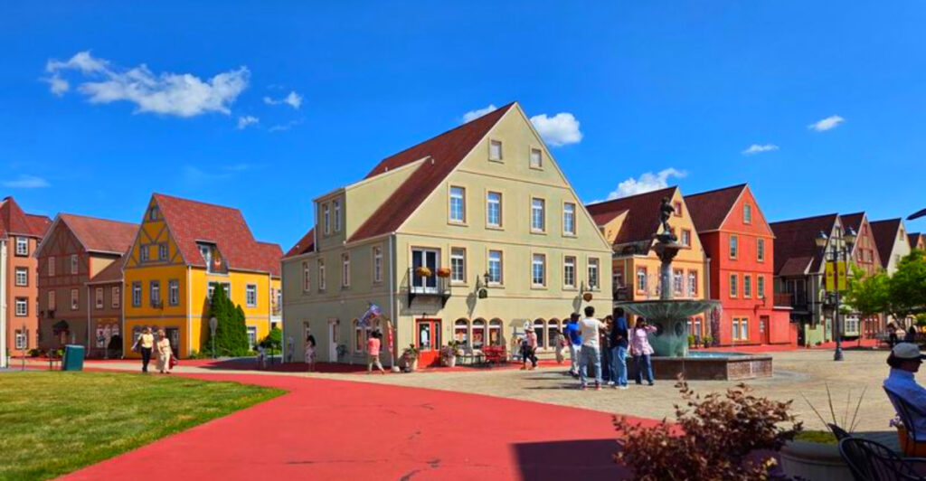 This Storybook Pennsylvania Village Has Bavarian-Style Buildings, Cobblestone Walkways, and Charming Little Shops