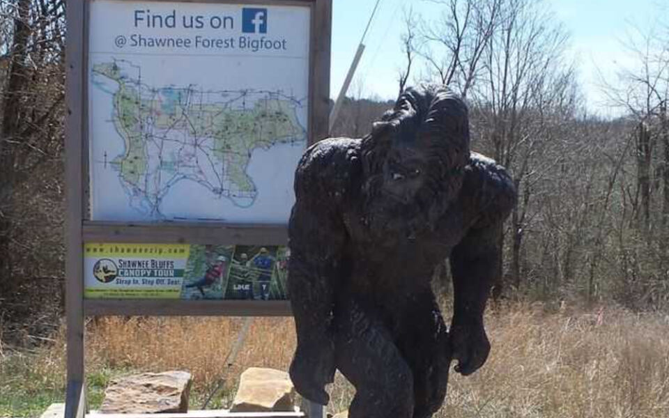 This Illinois Roadside Attraction Feels Normal Until You Spot the Giant Sasquatch