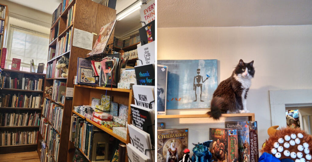 This Iowa Bookstore Has 50,000 Books, Resident Cats And A Mysterious Ghost