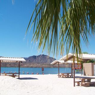 This under-the-radar Arizona state park keeps a white-sand swimming beach where the whole family can splash all day