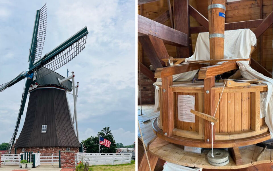 This Dutch Windmill Crossed the Atlantic and Still Works in Illinois