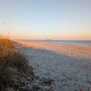 This South Carolina state park opens onto a wide, uncrowded stretch of sand made for a family beach day