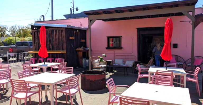 This Tiny Pink Burger Joint in Traverse City Is Nearly Perfectly Rated – and the Fries Alone Are Worth the Trip