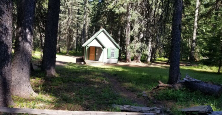 This $40 Oregon Cabin Comes With a Wood Stove and Hot Springs Next Door