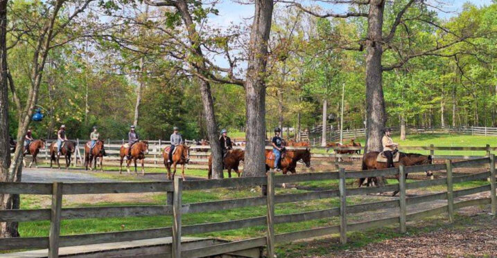 This Virginia Ranch Lets You Ride Horses Through Creeks And Mountain Forests