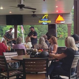 You Can Pull Right Up by Boat to This Tennessee Marina Grill for Live Music, Cold Beer, and Lake-and-Mountain Views