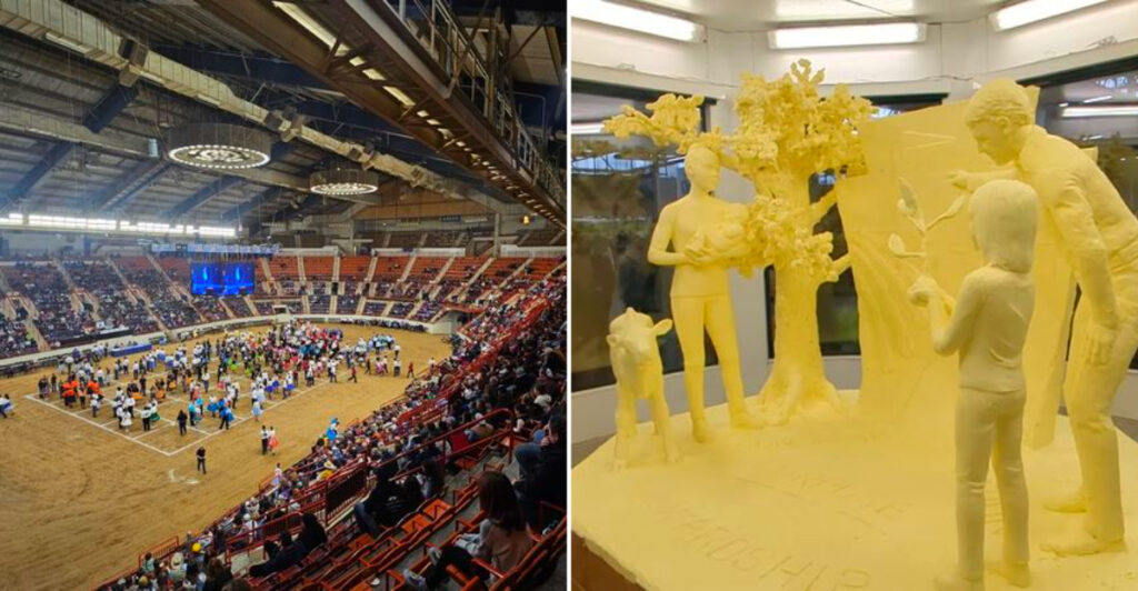 This Pennsylvania Event Complex Hosts a 600,000-Person Farm Show and a Famous Butter Sculpture