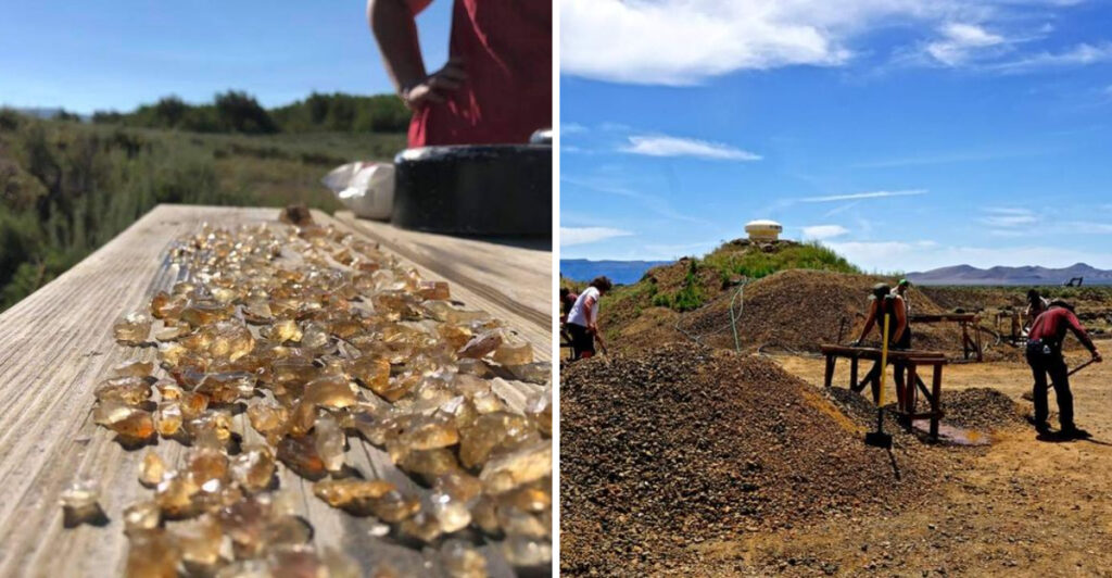This Oregon Mine Lets You Unearth Real Sunstones and Take Them Home