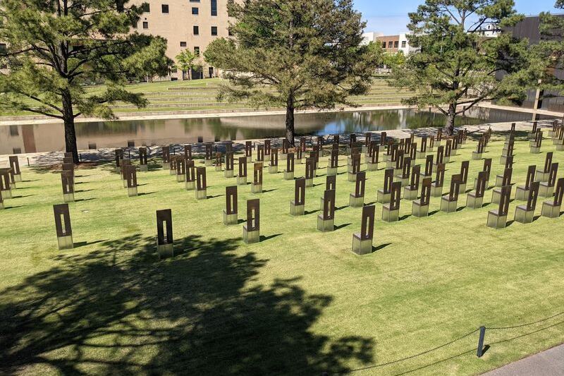 This Oklahoma Memorial Honors Unbreakable Resilience With 168 Empty Chairs