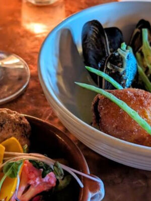 This New Hampshire Bistro Hides Inside an 1803 Waterfront Building With a Surprisingly Modern Menu