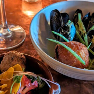 This New Hampshire Bistro Hides Inside an 1803 Waterfront Building With a Surprisingly Modern Menu