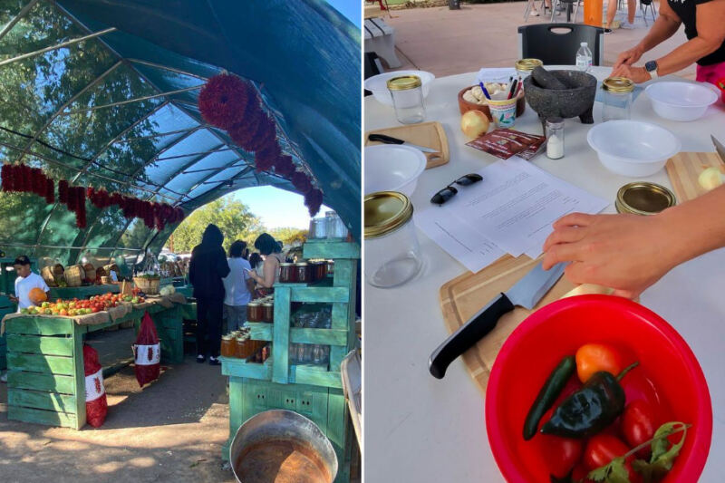This New Mexico Farm Has Roasted Chile, Salsa-Making Classes, And Local Treasures