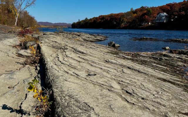 This Free Roadside Spot in Massachusetts Lets You Walk Right Where Dinosaurs Once Did Along the Connecticut River