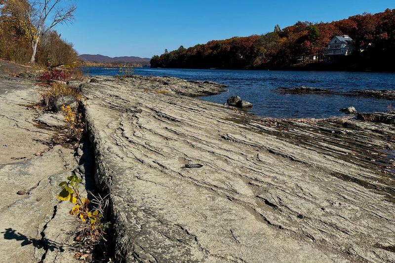 This Free Roadside Spot in Massachusetts Lets You Walk Right Where Dinosaurs Once Did Along the Connecticut River
