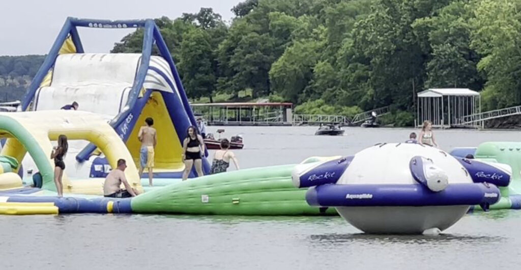 This Oklahoma Campground Hides A Splash Pad And All-Day Family Water Fun
