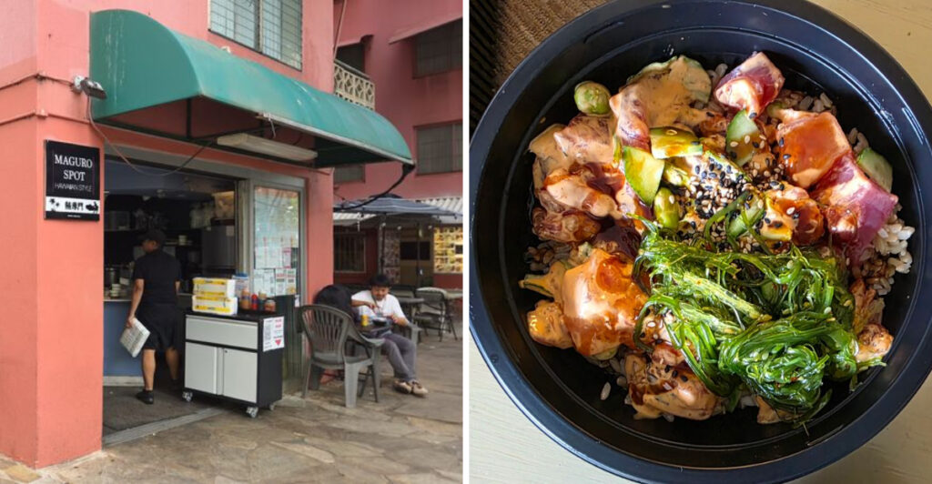 People Wait in Line for the Poke Bowls at This Tiny Honolulu Favorite