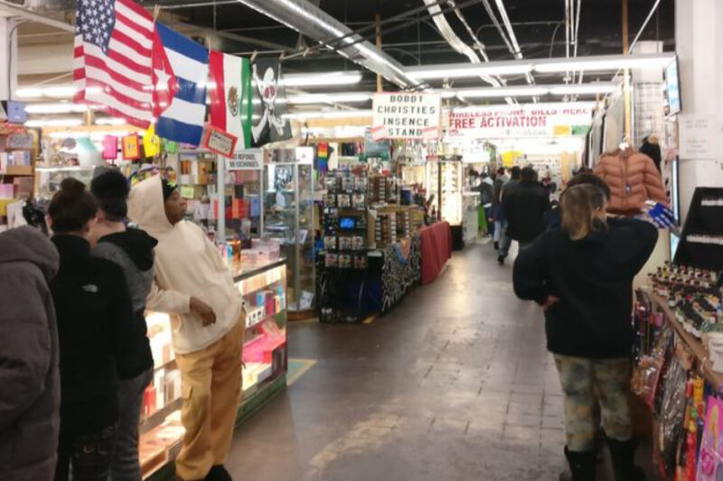 This Huge Rhode Island Flea Market Has Antiques, Farm Goods, And Bargains Across Dozens Of Stalls