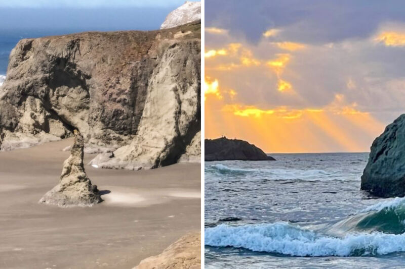 This Oregon Coastal Viewpoint Has One of the State’s Most Recognizable Rock Formations
