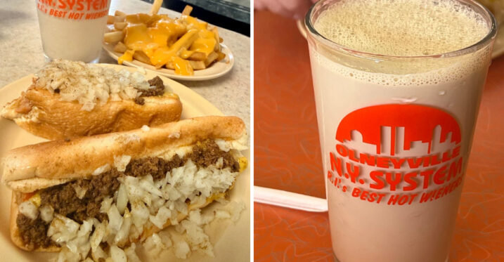 This Rhode Island Diner Has Been Slinging Hot Wieners And Coffee Milk Since 1946