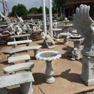 Ramsey’s Statuary in Sand Springs Fills an Oklahoma Yard With Hand-Poured Concrete Statues