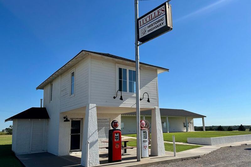 Thousands Zip Past This Route 66 Gas Station in Oklahoma, and They’re Missing a Free Piece of History